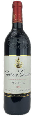 CH. GISCOURS, 2005, MARGAUX3EME CRU CLASSE