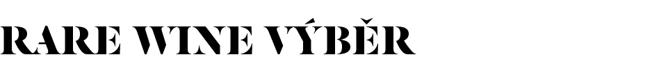 RARE WINE VÝBĚR