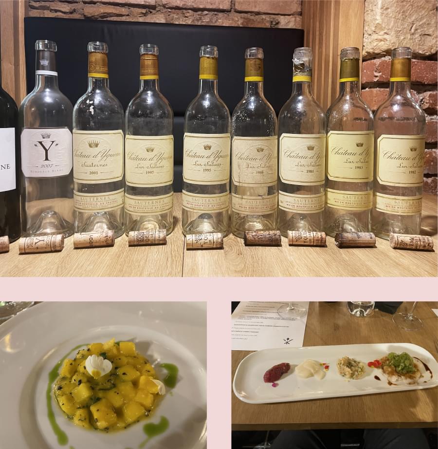 DEGUSTAČNÍ VEČEŘE CH. D‘YQUEM
