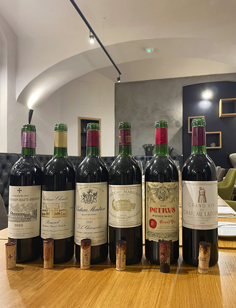 DEGUSTACE BORDEAUX 100 BODŮ ROBERT PARKER